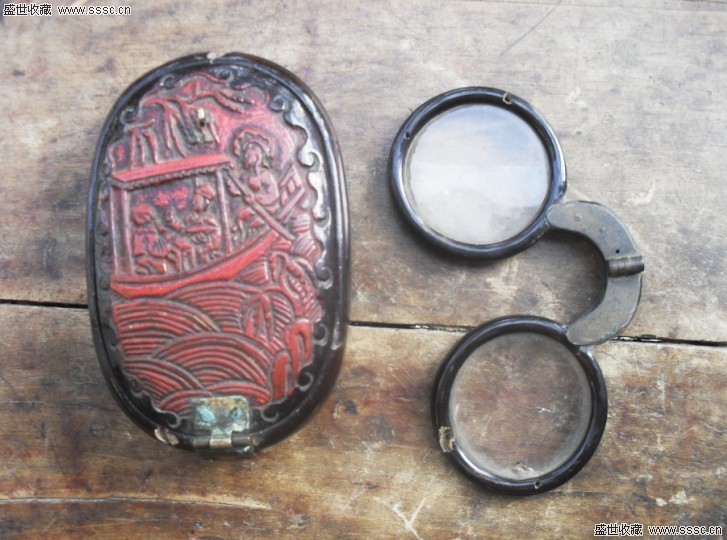 古代精品眼鏡盒．傳承著古文化遺韻和史事－光明分子．眼鏡