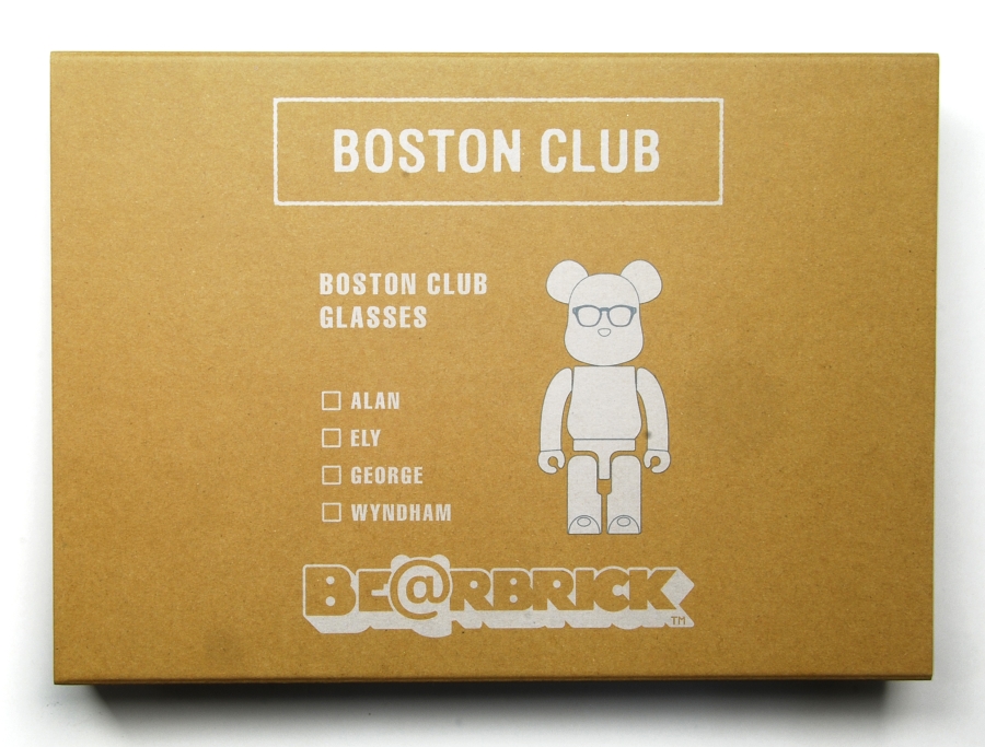 全台獨家【BOSTON CLUB × BE@RBRICK】經典創新的品牌火花-光明分子．眼鏡