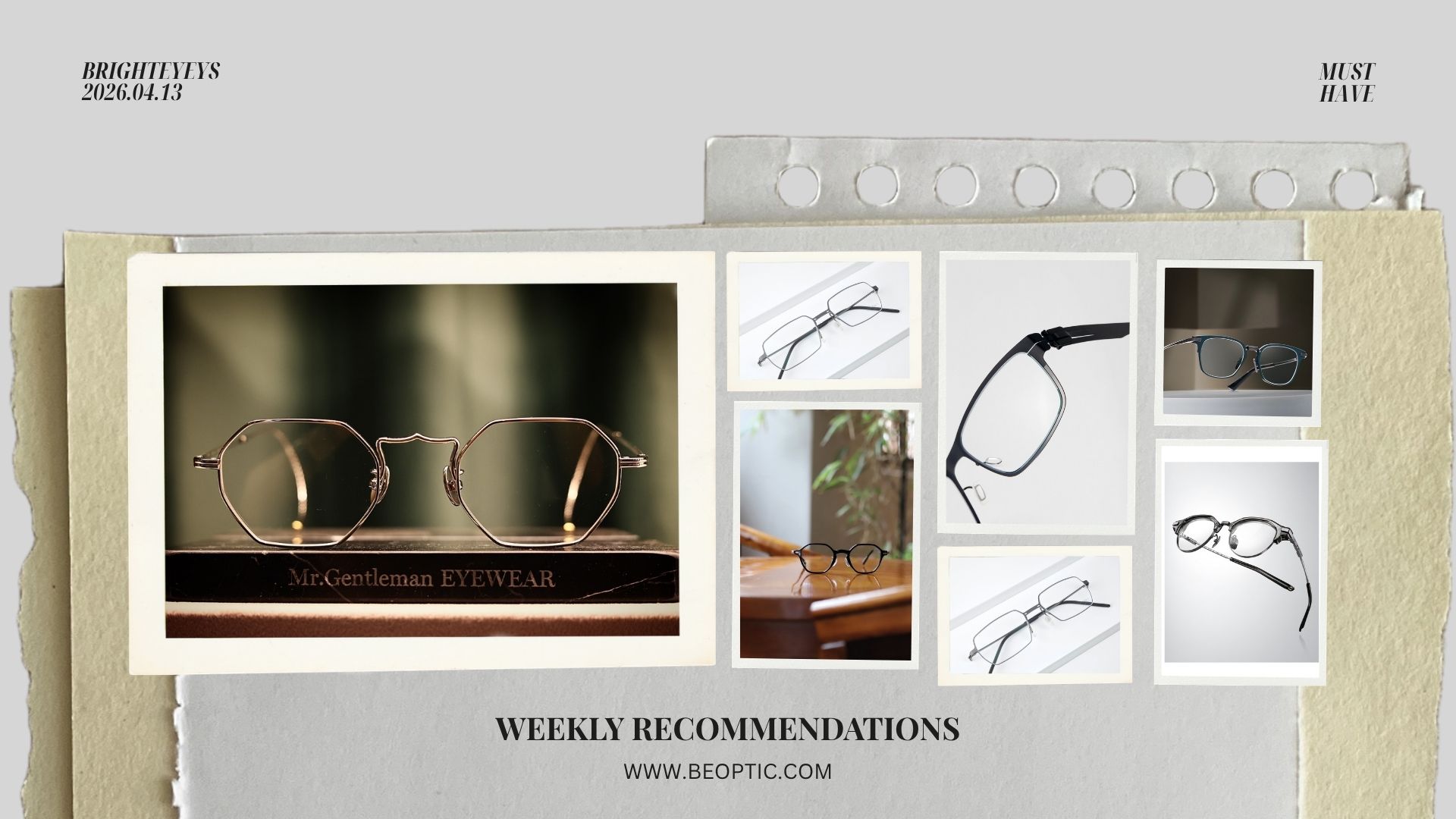 【光明分子嚴選．每週推薦】 高調放閃鏡框推薦－光明分子．眼鏡